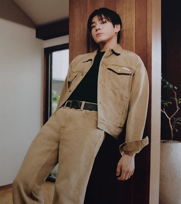 Jung Kook Feels the Fit Denim that fits just right. Effortlessly relaxed with lived-in appeal.